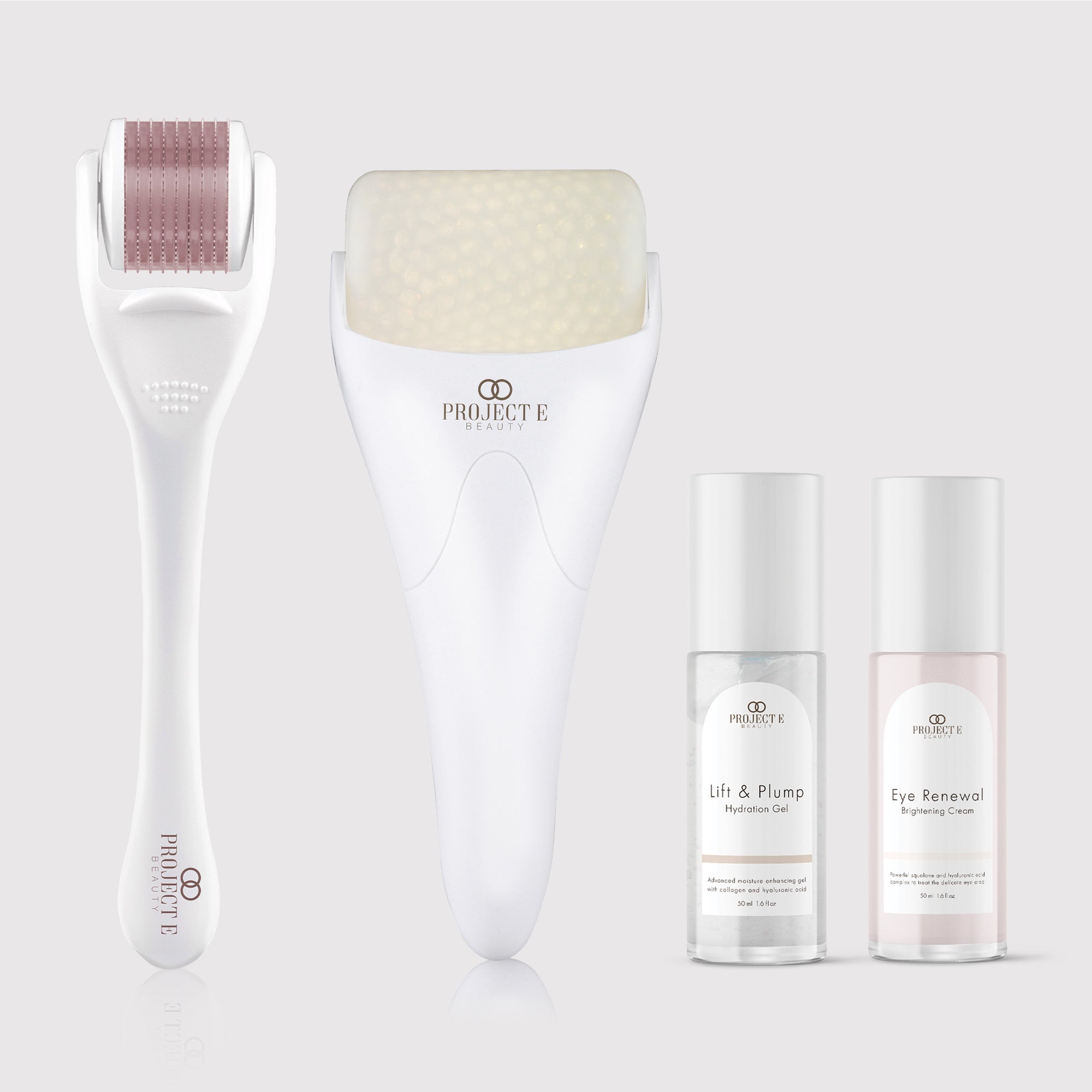 Skin Revive Set: Refresh, smooth & hydrate with the Ice Roller, Lift & Plump Gel & Eye Repair Essence